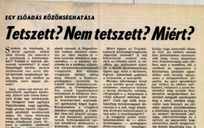 Hogyan hat a nézőre az előadás? – Színházi közönséghatás vizsgálata